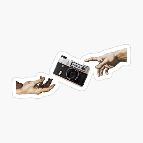 Editing Stickers, Memories Stickers, Photographer Stickers, Photography Stickers, Journalism Major, Camera Sticker, Kpop Sticker, Vintage Paper Printable, 3d Camera