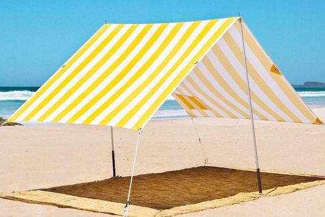 Beach Tents, Byron Bay Beach, Custom Umbrella, Portable Gazebo, Beach Shade, Sun Shelter, Beach Cabana, Tent Poles, Beach Tent