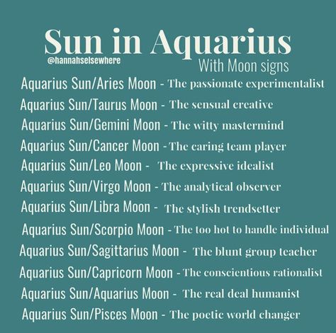 Aquarius Sun Sagittarius Moon, Aquarius Sun Scorpio Moon, Sun In Aquarius, Aquarius Sun, Sun Aquarius, Sagittarius Moon, Chart Astrology, Moon In Leo, Aquarius Truths