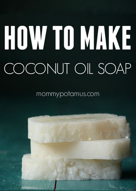 Easy coconut oil soap recipe Homemade Soap Recipes, Coconut Oil Uses, Coconut Oil Soap Recipe, Health Coconut Oil, Savon Diy, Săpunuri Handmade, Coconut Oil Soap, Pure Coconut Oil, Soap Recipe