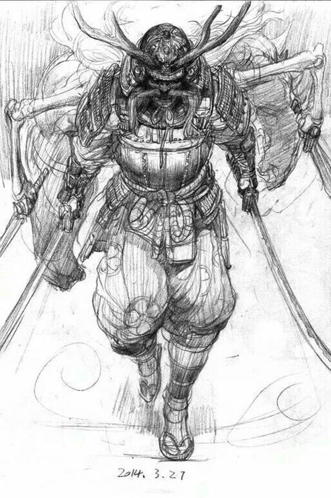 Legs Tattoo, Samurai Drawing, Guerriero Samurai, White Sketches, Art Vampire, Samurai Tattoo Design, رورونوا زورو, Samurai Wallpaper, Demon Tattoo