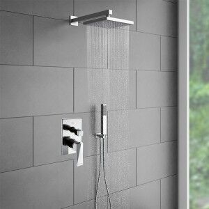 [PaidAd] 95% Dicount: Check It Out Here ===>>> Https://Www.Junoshowers.Com/Shower-Head-Set-With-Hand-Shower.Html #walkinshowerwithrainfallshowerhead Waterfall Shower, Fixed Shower Head, Modern Shower, Interior Modern, Contemporary Bathrooms, Rainfall Shower, Shower Valve, Shower Accessories, Shower Systems