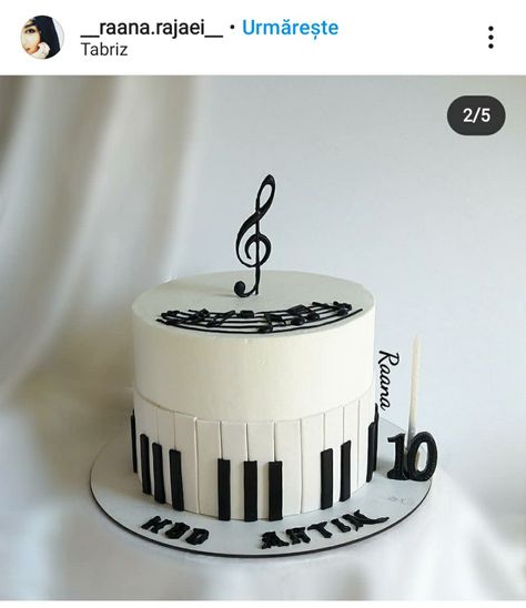 Piano Cake Ideas, Piano Birthday Cake, Music Note Birthday Cake, Cake Piano, Music Birthday Cakes, Music Birthday Cake, Music Note Cake, Bolo Musical, Piano Cake