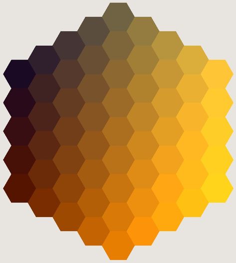 Honeycomb Colour Palette, Bee Color Pallete, Bee Colour Palette, Bee Color Palette, Honey Color Palette, Color Wheel Art, Hex Color Palette, Color Schemes Colour Palettes, Abstract Iphone Wallpaper