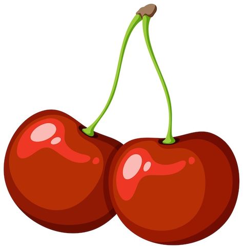 Red Food Drawing, Cartoon Cherries, Cherry Pictures, Cherries Drawing, Foods Clipart, Cherry Cartoon, Drawing Cherry, Graffiti Art Drawings, Cherry Clipart