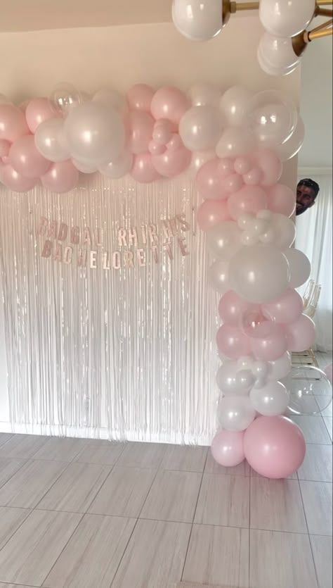 Let us plan your ultimate bachelorette party! Planning/decor: @westcoastbach #bachelorette #bacheloretteparty #bacheloretteweekend #bacheloretteplanner #bacheloretteplanning #bachelorettedecor #bachelorettedecorations #bride #palmspringsbachelorette #temeculabachelorette #lasvegasbachelorette #scottsdalebachelorette #sandiegobachelorette #bach #bride2024 #bride2025 #bacheloretteideas #bacheloretteinspo #bacheloretteinspiration #bachelorettethemes Cute Streamer Ideas, Pink White Birthday Theme, Pink Silver Birthday Decor, Pink And White Birthday Decorations, 13 Birthday Party Themes, Pink And White Birthday Theme, Balloon Set Up, Pink Hotel Party Ideas, Pink And White Party Theme