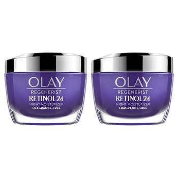 Fragrance Free Moisturizer, Retinol Face Cream, Night Moisturizer, Olay Regenerist, Vitamin B3, Anti Aging Ingredients, Facial Moisturizer, Facial Moisturizers, Skin Benefits