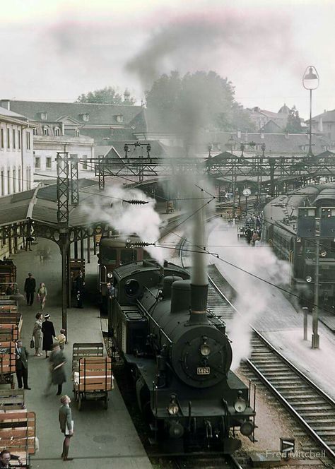 Old Steam Train, Steam Engine Trains, Train Miniature, Steam Railway, Old Trains, Lionel Trains, Old Train, Train Pictures, Train Engines