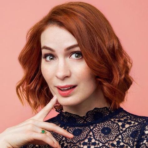 Felicia Day, aka "Charlie" from Supernatural. Felicia Day, Wedding Tattoos, Neil Gaiman, In Hollywood, Redheads, Red Hair, Supernatural, A Woman, Hollywood