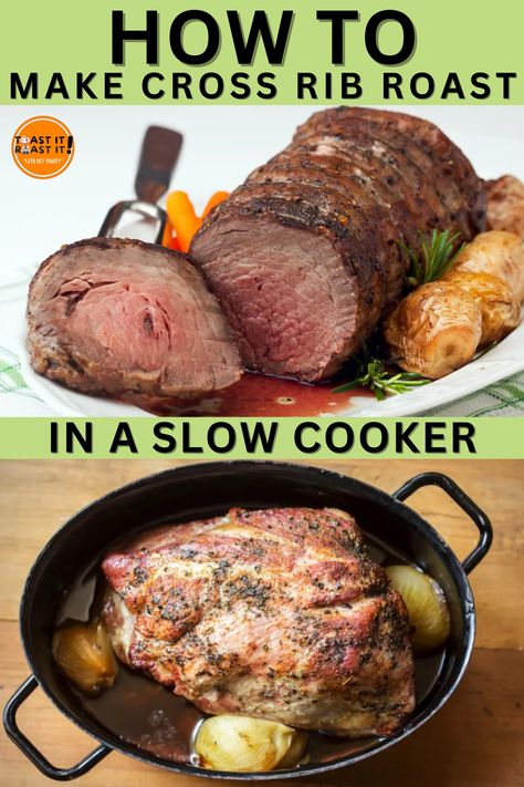 cross rib roast, cross rib roast recipe Rib Roast Recipe Crockpot, Crockpot Rib Roast Recipes, Standing Rib Roast Crock Pot, Crock Pot Prime Rib Roast, Crockpot Cross Rib Roast Recipes, Rib Roast Crock Pot, Beef Rib Roast Bone In Crock Pot, Cross Rib Roast Recipes Instant Pot, Rib Roast Recipe Bone In Crockpot