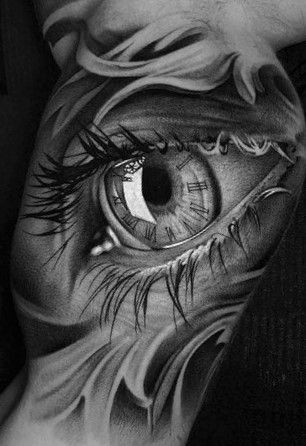 Eye Flames Tattoo, Eye Tattoo Ideas For Men, Cool Eye Drawings, Long Tattoo, Shen Long Tattoo, Realistic Eye Tattoo, Feminine Shoulder Tattoos, Eyeball Tattoo, Dragon Tattoo Ideas