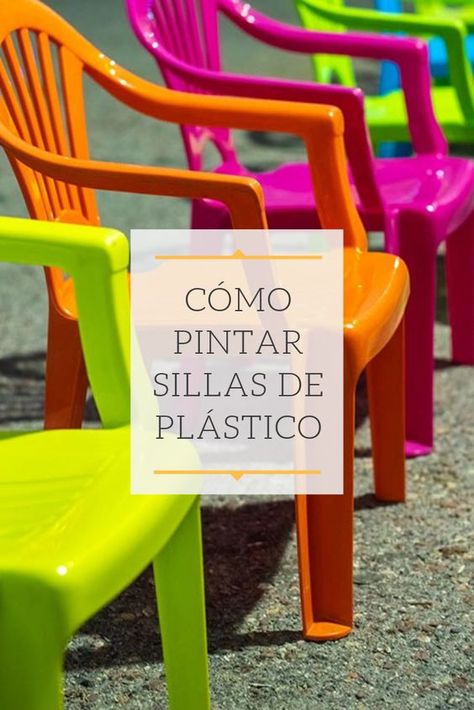 Painting Plastic Chairs, Plastic Patio Furniture, Small Apartment Kitchen Decor, Diy Outdoor Bar, Plastic Chairs, Lamp Makeover, Mexican Home Decor, Kitchen Decor Apartment, Mexican Home