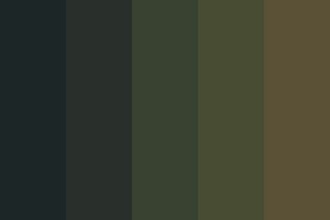 Forest Dark, Dark Color Palette, Email Examples, Color Palette Challenge, Forest Color, Brown Color Palette, Color Schemes Colour Palettes, Palette Art, Green Palette