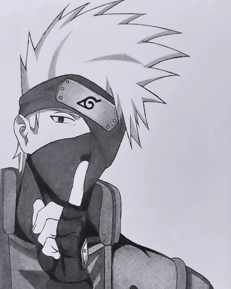 Kakashi hatake drawing . .follow me also on Youtube therkcarts pinterest-therkartsyt threads-therkcarts . . #kakashi Drawing Of Kakashi, Kakashi Hatake Drawing, Drawing Kakashi, Kakashi Face, Kakashi Drawing, Kakashi Anime, Naruto Drawing, Drawing Kit, Drawing Kits