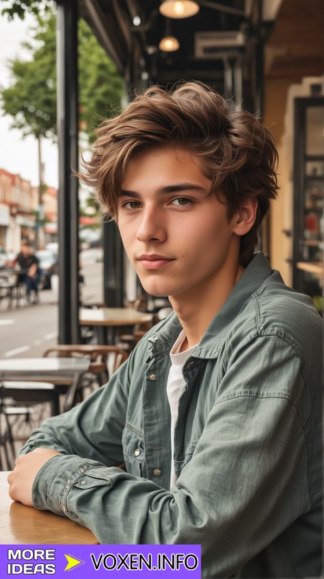 22 Trendy Teen Summer Haircuts 2024: Styles for Boys & Girls Young Male Haircuts, Teen Boys Hair Cuts 2024, Teen Haircuts 2024, Youth Haircut Boy Hairstyles, Teen Boy Haircuts Wavy Hair, Longer Teen Boy Hairstyles, Teen Boy Shaggy Haircut, Teen Boy Hairstyles 2024, Boys Hairstyles Trendy 2024