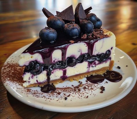 Lily's Bites White Chocolate Blueberry Cheesecake, Chocolate Blueberry Cheesecake, Blackberry Cheesecake, Chocolate Blueberry, Grilled Steak Recipes, Blueberry Desserts, Chocolate Cream Cheese, Dessert Options, Grilled Steak