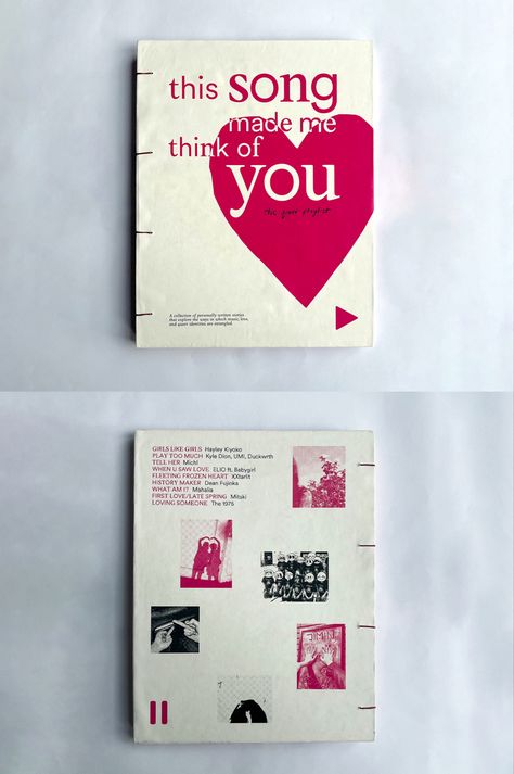 Zine Magazine Layout, Love Zine Ideas, Zine Back Cover, Songbook Design, Cd Booklet Design, Magazine Cover Design Inspiration, Book Layout Design Inspiration, Zine Design Ideas, Personal Zine