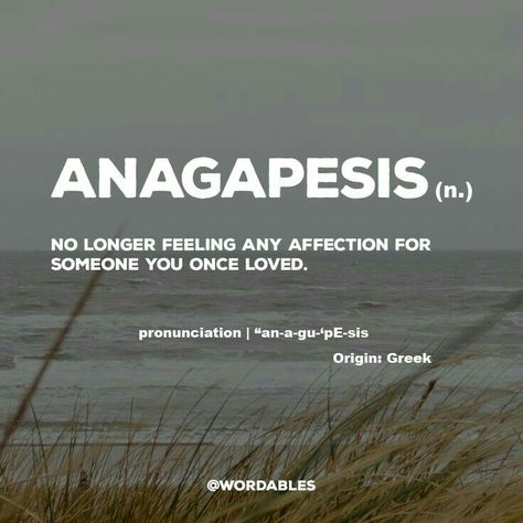 Anagapesis: I don't love you anymore! Lol Words About Love, Love Is Blind, Unique Words Definitions, Blind Love, Uncommon Words, Fancy Words, Beautiful Poetry, Story Writer, Weird Words