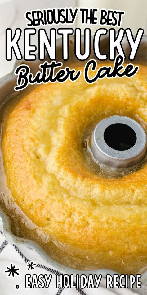 Kentucky Butter Cake Grandmas Butter Cake, Nutter Butter Cake, Kentucky Butter Cake Recipe, Desserts Fall, Creamsicle Cake, Butter Pound Cake, Pumpkin Crunch Cake, Kentucky Butter Cake, Recipes By Ingredients