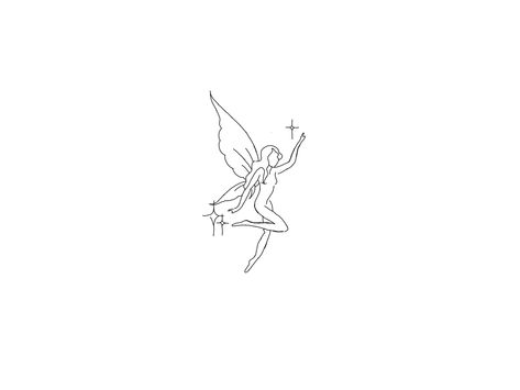 Pixie Fairy Tattoo Ideas, Fairy Minimalist Tattoo, Pixie Tattoo Fairy, Small Fairy Tattoos, Pixie Tattoo, Side Tattoos Women, Sisters Tattoo, Ear Tattoo Ideas, Ear Tattoos