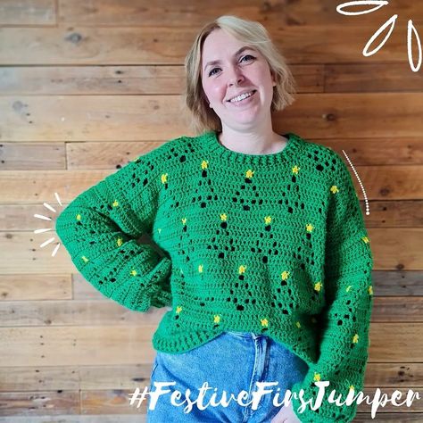 What? It's one of my favourite patterns, I'm sharing it all year round, and you can't stop me. The Festive Firs Jumper pattern is currently 35% off, along with all other patterns on my website. Or you can get the updated version in my book, Filet Crochet To Wear, available from my website and all book retailers worth their salt. . . . #manateesquares #filetcrochet #filetcrochettowear #festivefirsjumper #festivefirs #christmasinjune #christmassweaterpattern #christmascrochet #crochetersofinsta... Fun Christmas Tree, Christmas Crochet Blanket, Tree Abstract, Jumper Pattern, Womens Knit Sweater, Jumper Patterns, Cool Christmas Trees, Christmas Jumper, Christmas Blankets