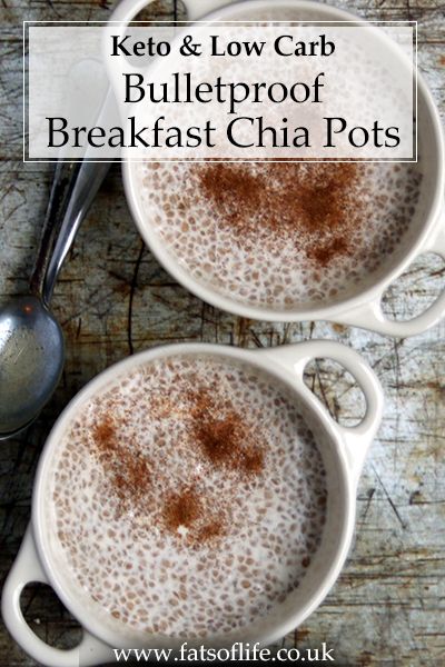 Chia Pots, Quick Keto Breakfast, What Is Healthy Food, Keto Chia Pudding, Banting Recipes, Chia Recipe, Chia Seed Recipes, Food Advice, Keto Sweets