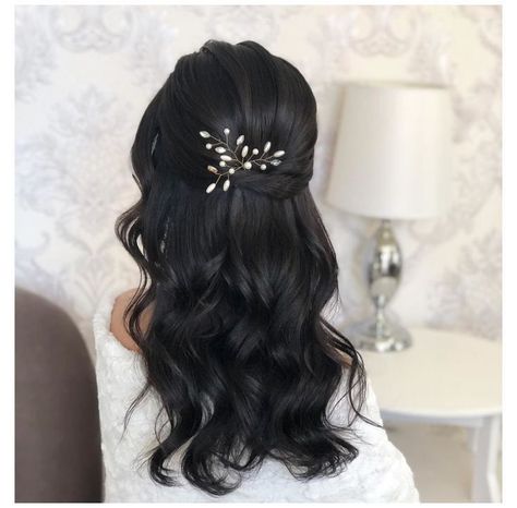 #hairstyle for girls#georgeous hairstyle#medium hairs Asian Hair Wedding Styles, Asian Bridal Hair Half Up Half Down, Black Hair Bridal Hairstyles, Black Hair Wedding Styles, Wedding Hairstyles Black Hair, Asian Wedding Hair, Asian Bridal Hair, Bridal Hair Half Up, Black Wedding Hairstyles