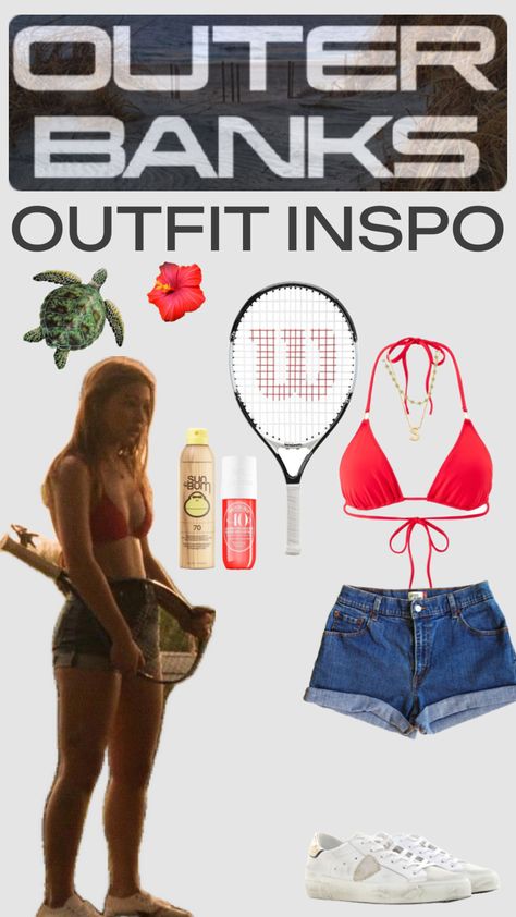 Obx outfit inspo 🏄‍♀️🐚 | Sarah Cameron ☀️ | #outfit #obx #outerbanks #sarahcameron #obxoutfit #sarahcameronfit #outerbanksoutfit #obxaesthetic #outerbanksaesthetic #pouge #pouges4life #outfitinspo Pogue Life Outfits, Outfit Outer, Outer Banks Outfits, Outer Banks Style, Sarah Cameron, Outfit Inso, Surf Outfit, Cute Everyday Outfits, Really Cute Outfits