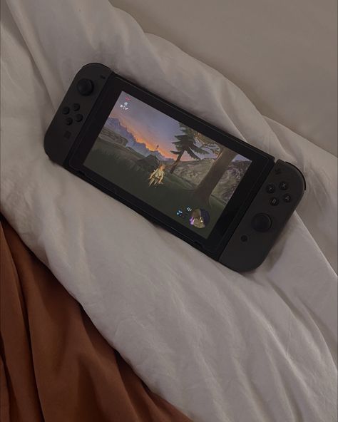 Switch Gaming Setup, Cozy Nintendo Switch, Aesthetic Lego, Nintendo Switch Aesthetic, Switch Aesthetic, Nintendo Switch Case, Tech Aesthetic, Zelda Botw, Aesthetic Cozy