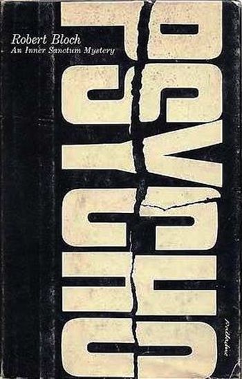 Robert Bloch, “Psycho,” 1959 | The 22 Most Iconic Book Covers Of All Time Old Book Cover, Make A Book Cover, Horror Literature, Best Book Covers, 타이포그래피 포스터 디자인, Book Artwork, Horror Books, Design Brochure, Book Jacket