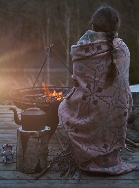 Archive Woolen Blanket | Handmade Wool Blanket | Rowen & Wren Pink Filter, Woollen Blankets, Dusky Blue, Open Fire, Vintage Star, Comfort And Joy, Handmade Blanket, Star Design, Patchwork Quilt