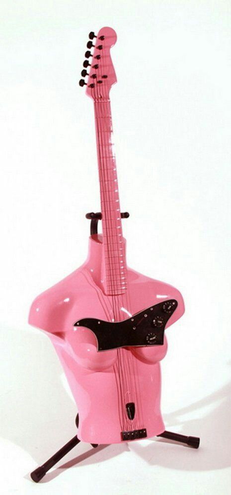 Unique guitars Unique Guitars Design, Girly Guitar, Funky Guitars, Guitar Body Shapes, Cool Objects, Aesthetic Guitar, Custom Bass Guitar, Guitar Designs, Pretty Guitars