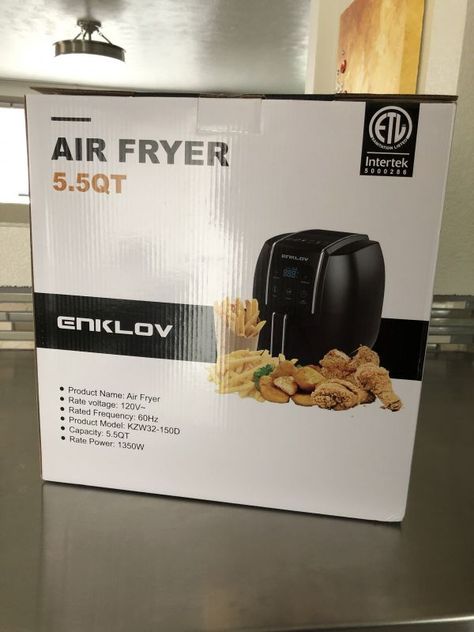 Enklov Air Fryer review Apricot Glazed Chicken, Houston Livestock Show And Rodeo, Reheat Pizza, Recipe Book Design, Fried Apple Pies, Electric Air Fryer, Air Fryer Review, Livestock Show, Fried Apples