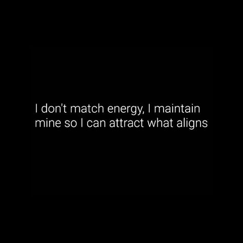 Period... we are not matching low vibration energies no more. 🤷🏽‍♀️ Work on maintaining your vibration and not letting people take you out… Low Vibing People, Match The Energy Quotes, People Who Take Your Energy, I Don’t Match Energy, Low Effort People Quotes, Radiant Energy Quotes, No More Energy Quotes, Low Vibration People Quotes, I’m Matching Energy Quotes