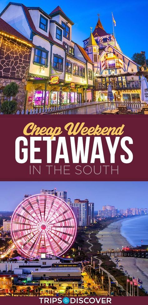 Getaway Weekend Ideas, Weekend Adventures Ideas, Best Long Weekend Getaways, Long Weekend Vacation Ideas, Bff Weekend Getaway, Cheap Romantic Getaways U.s. States, Fun Weekend Trips For Couples, Quick Weekend Trips, Cheap Couples Vacation