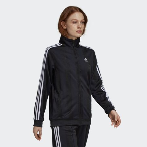 BB Track Jacket Black DH4265 Adidas Adicolor, Adidas Original, Adidas Originals Women, Lock Up, Adidas Outfit, Women Lifestyle, Athletic Fashion, Adidas Online, Firebird