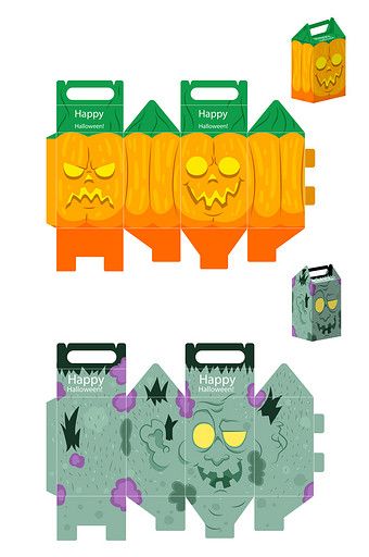 Blind Box Packaging Design, Blindbox Template, Halloween Package Ideas, Halloween Packaging Design, Halloween Box Ideas, Christmas Package Design, Packaging Design Inspiration Boxes, Mexican Packaging, Christmas Packaging Design