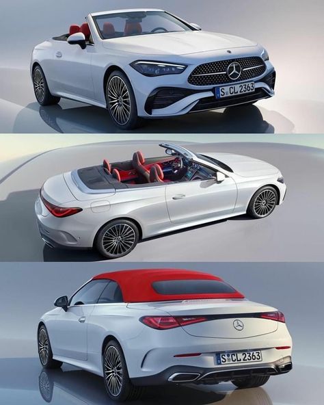 New 2024 Mercedes-Benz CLE Cabriolet👑 Mercedes Benz Cabriolet, Mercedes Cabriolet, Mercedes Benz 2017, Mercedes Convertible, Office Ceiling, Mercedes C300, Daimler Benz, Luxury Vehicles, Mercedes Benz 300