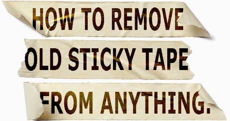 Remove Tape Residue, Remove Sticker Residue, Marker Stain, Pure Soap, Cleaning Stuff, How To Remove Adhesive, Sticker Removal, Paint Thinner, Glue Tape