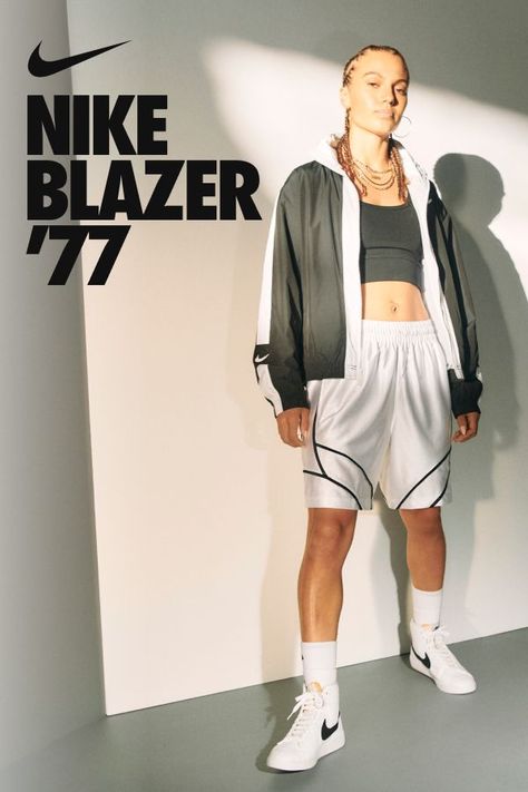 Go back to the future with the versatile Nike Blazer ’77 — shop it on Nike.com. Nike Womans Outfits, Color Palette Winter, Palette Winter, Nike Blazer 77, Nike Wear, Blazer 77, Leggings Outfit Winter, Yoga Pants Outfit Aesthetic, Muted Color Palette