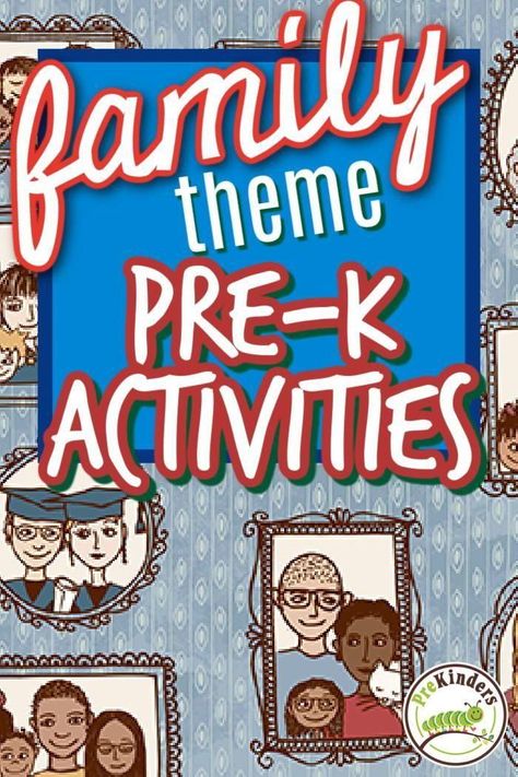 Preschool Families Unit, Family Day Activities, Preschool Families Activities, Family Crafts Preschool, Family Night Ideas, Preschool Family Theme, Preschool Theme Activities, Family Activities Preschool, Preschool Family