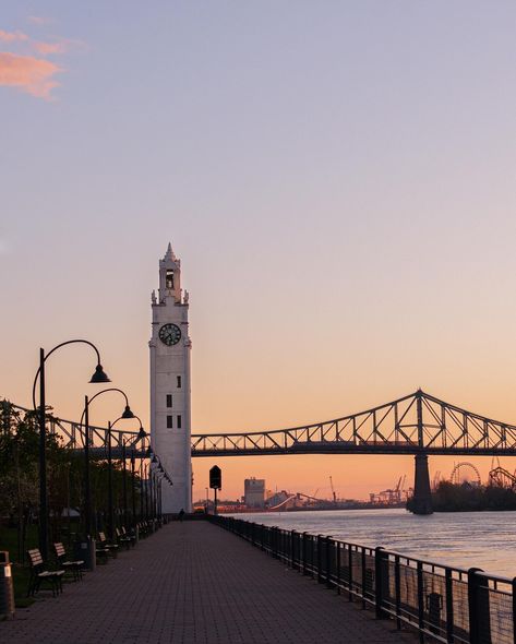 🇨🇦 Today we managed to wake up very early to watch the sunrise at the Old Port in @montreal. These are the “Horloge” and the Jacques-Cartier bridge with La Ronde as well, some of the most photographed landmarks. The colors were stunning and the weather helped with a pleasant temperature. More photos from this nice walk are on the way, as soon as they leave the dark room. #shotonlumix with #sigmalens. #mtl #mtlmoments #montreal #oldport #sunrise #vieuxport #horloge #jacquescartierbridge #la... Old Port Montreal, Watch The Sunrise, Jacques Cartier, Old Port, The Sunrise, Dark Room, Film Photography, More Photos, Montreal