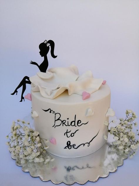 Bachelorette cake by Andriana Bachelorette Cake Ideas, Torturi Baby Shower, Bachelor Party Cakes, Bride To Be Cake, Bachelor Cake, Hen Party Cakes, Bachelorette Cake, Wedding Shower Cakes, Bridal Shower Cake Topper