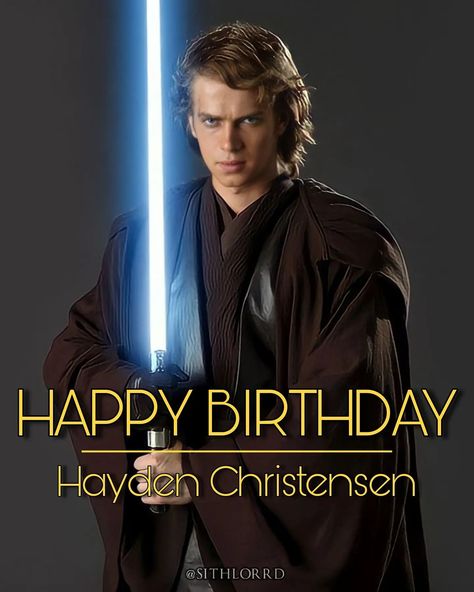 Anakin Vader, Anakin And Padme, Hayden Christensen, Getting Him Back, New Jersey Devils, Anakin Skywalker, New Jersey, Star Wars, Happy Birthday