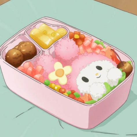 sanrio danshi My Melody Bento, Anime Eating, Sanrio Boys, Sanrio Danshi, Anime Bento, 귀여운 음식 그림, Arte Do Kawaii, Cute Food Art, Did You Eat