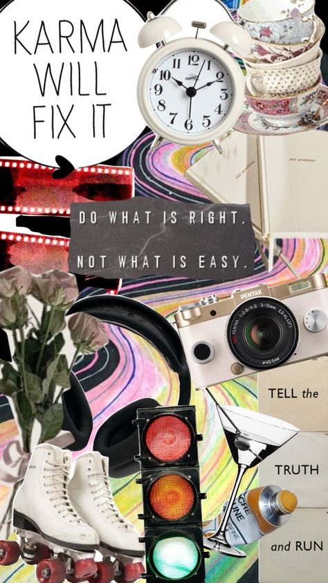 karma Do What Is Right, Tell The Truth, Fix It, 10 Things, Pins