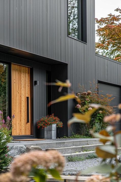 Modern Gray Exterior House Paint Ideas Unveiled Exterior House Paint Ideas, Grey House Paint, House Paint Ideas, Shades Of Grey Paint, House Painting Tips, Perfect Grey Paint, Best Gray Paint, Gray House Exterior, Exterior House Paint