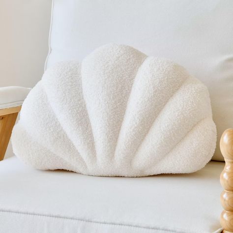 PRICES MAY VARY. Soft Material: The shell pillow is made of super soft plush fabric, internally filled with high quality fluffy PP cotton, full and comfortable elastic, nicely made, comfortable touch is very friendly to the skin. Shell Decoration: This shell-shaped pillow is lovely and realistic, and can be placed in the bedroom, room, and dorm to add a unique Marine life atmosphere. Bright colors, it is a beautiful decorative throw pillow, easily matched with various romantic styles to meet you Sofa Room Decor, Shaped Throw Pillows, Cushion For Bed, Seashell Throw Pillows, Seashell Pillow, Living Sofa, Sofa Room, Pillow Plush, Beach Room