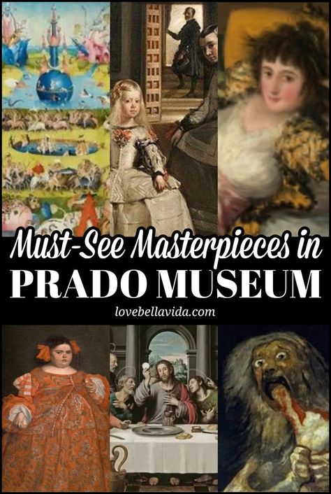 The Prado Museum is the cultural jewel of Spain and is a must-visit while in Madrid. It is considered one of the greatest art museums in the world and houses some of the finest collections of European Art dating from the 12th century to the early 20th century. The Prado Museum, Madrid Museums, Prado Museum Madrid, Madrid Prado, Euro Vacation, Madrid Museum, Prado Museum, Dream Trips, Travel Spain