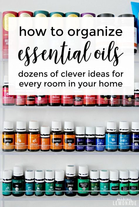 Organizing Essential Oils, How To Organize Essential Oils, Essential Oils Storage Ideas, Organize Essential Oils, Wellness Station, Essential Oils Organization, Natural Path, Making Lemonade, Pantry Organisation